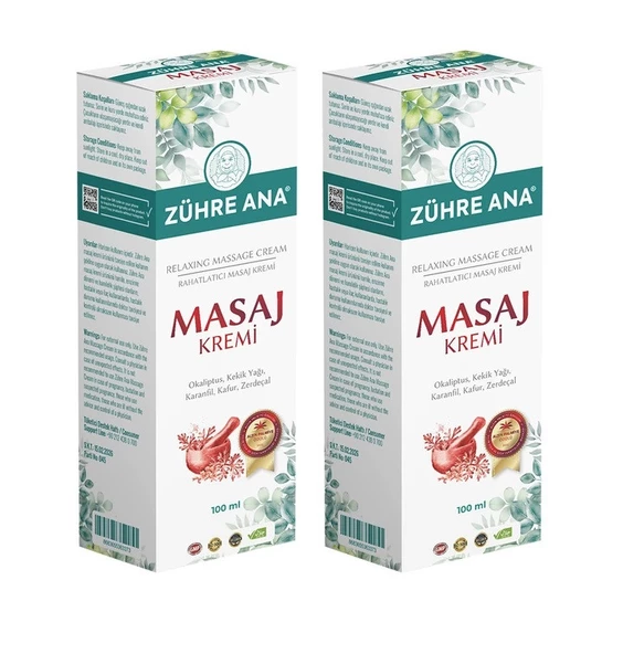 3 + 1 Zuhre Ana Kutu Ağrı Masaj Kremi ürün görseli 1
