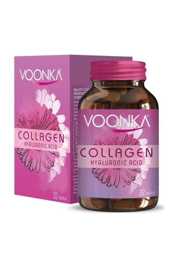 Voonka Collagen Hyaluronic Acid 32 Tablet ürün görseli 1
