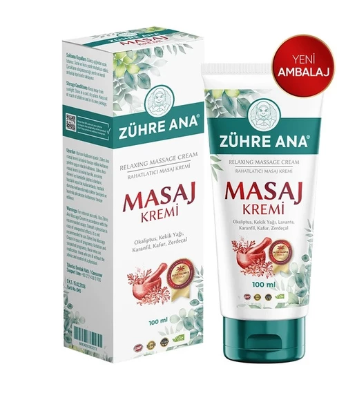 Zuhre Ana Ağrı Masaj Kremi ürün görseli 1