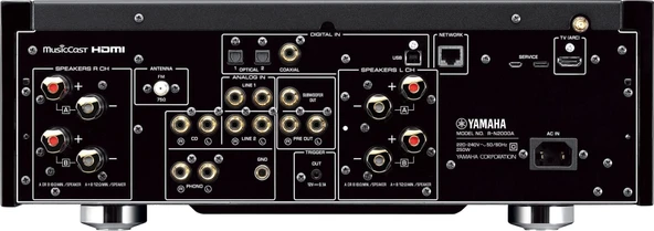 Yamaha R-N2000A Network Stereo Receiver Siyah - Resim 4