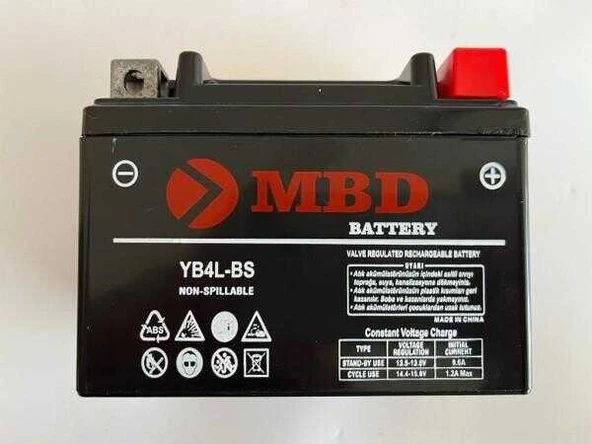 Motosiklet Akü YTX4L-BS - Resim 2