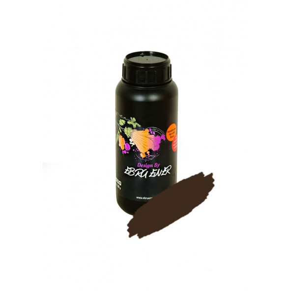 Ebru Ener Yeni Nesil Vernikli Genel Yüzey Boyası (Anka) Koyu Kahve 250 gr. ürün görseli 1