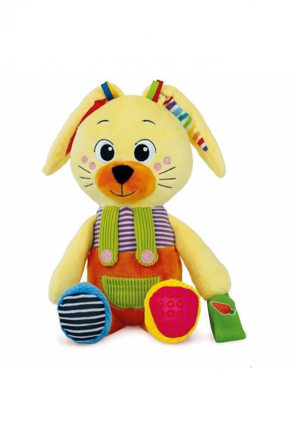 Clementoni Baby Yumuşacık Tavşancık 17760,Bebekler İçin Peluş Tavşan ürün görseli 1