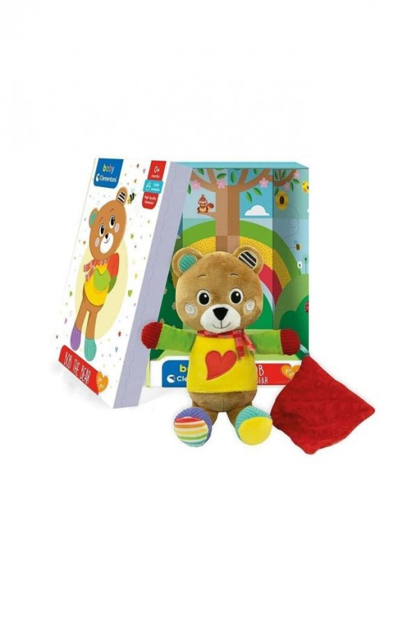 Clementoni Baby Yumuşacık Ayıcık 17761,Bebekler İçin Peluş Ayı ürün görseli 1