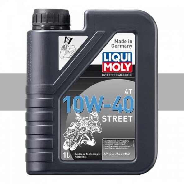 Liqui Moly Street 10W40 4T Motosiklet Yağı 1L ürün görseli 1