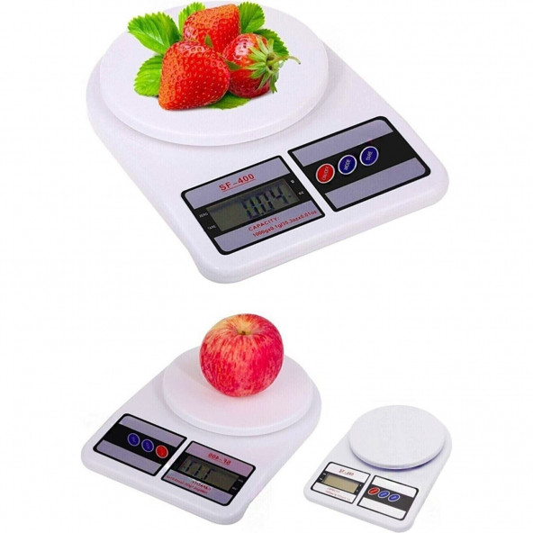 Dijital Hassas Mutfak Tartısı Mutfak Terazisi Hassas Ölçüm 10KG Yakut ürün görseli 1