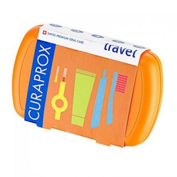 Curaprox Travel Seyahat Seti (Diş Fırçası+ Diş Macunu + Diş Arası Fırçası) ürün görseli 1