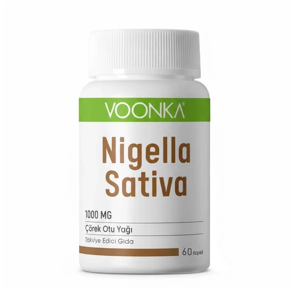 Voonka Nigella Sativa Çörek Otu Yağı 60 Kapsül ürün görseli 1