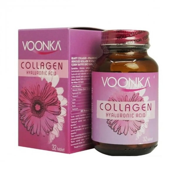 Voonka Beauty Collagen + Hyaluronic 32 Tablet ürün görseli 1