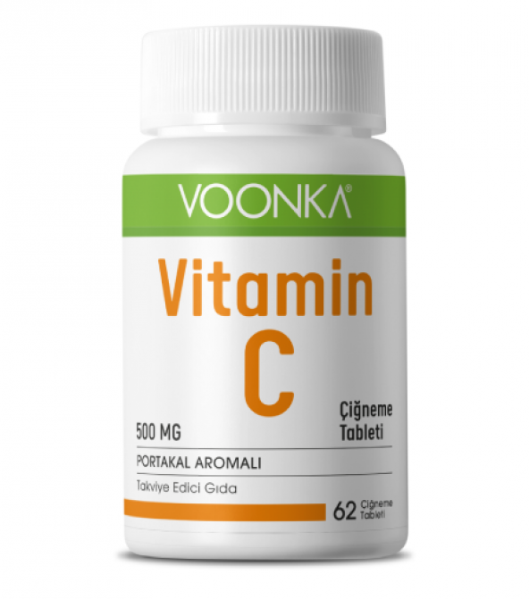 Voonka Vitamin C Çiğneme 60 Tablet ürün görseli 1