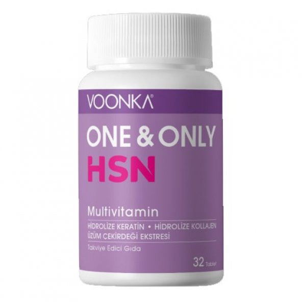 Voonka One Only HSN Multivitamin 32 Tablet ürün görseli 1