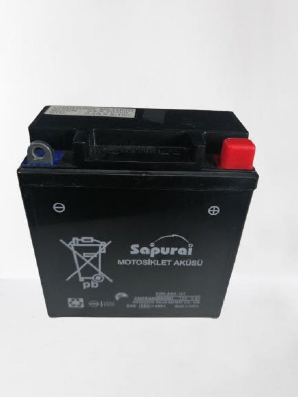 Motosiklet Akü 12 Volt 5 Amper YTX5AL-BS ürün görseli 1