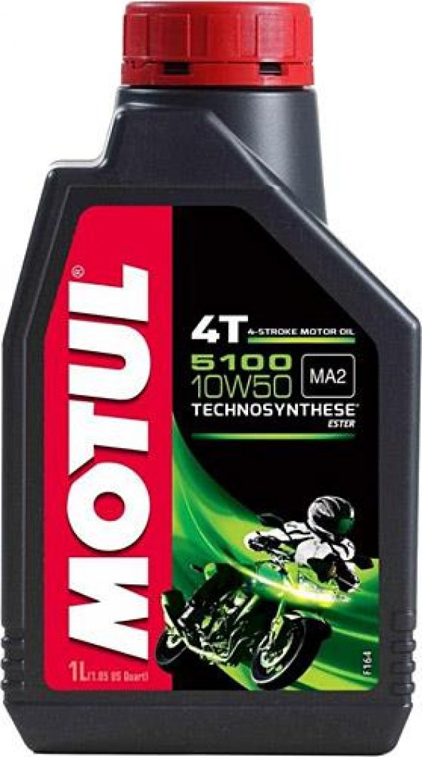 Motul 5100 Technosynthese 10W50 4T Sentetik Motosiklet Yağı 1L ürün görseli 1