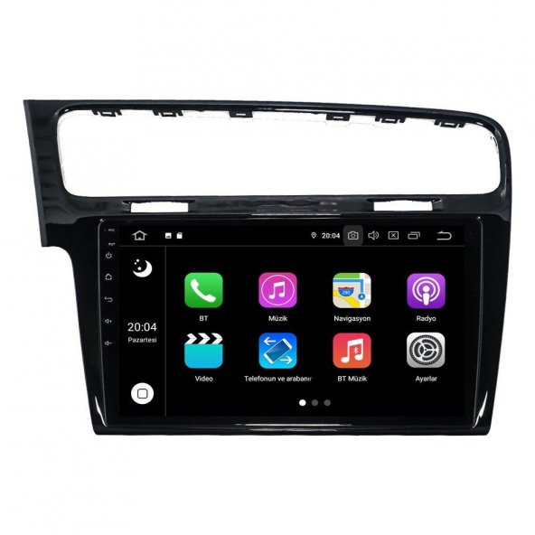 NOİSER VW Golf 2013 -2016  ANDROİD TEYP ÇERÇEVE (10 INCH) - SOKET - CANBUS - Resim 2