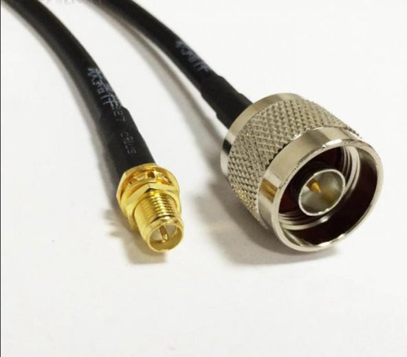 RG-58 RP SMA Dişi to N Erkek Kablo 1 Metre ürün görseli 1