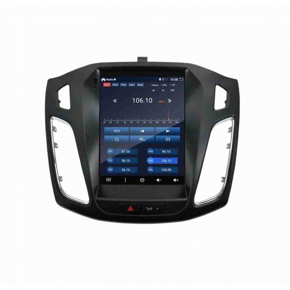 NOİSER Ford Focus 2012 - 2018 ANDROİD TESLA TEYP ÇERÇEVE (9.7 INCH) - SOKET - CANBUS ürün görseli 1