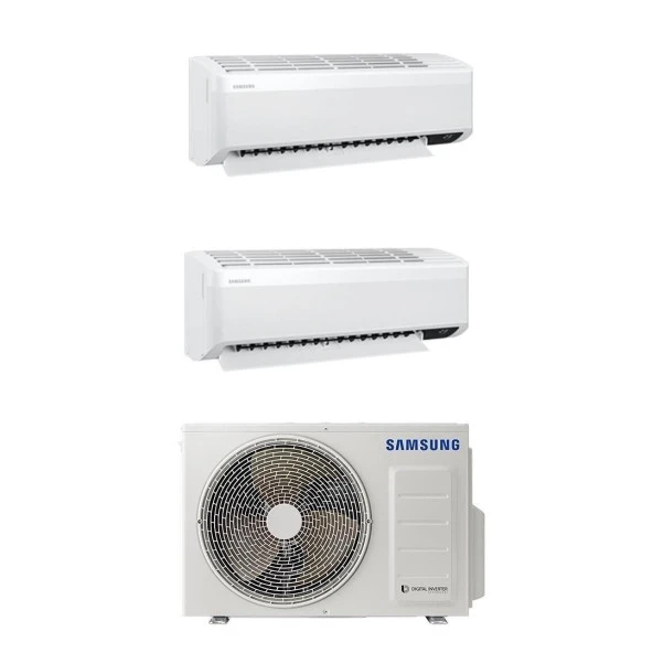 Samsung Wind Free Multi 1+2 Sistem (AJ050TXJ2KH/EA) 7+9 Btu İç 5,2 kw Dış Ünite ürün görseli 1