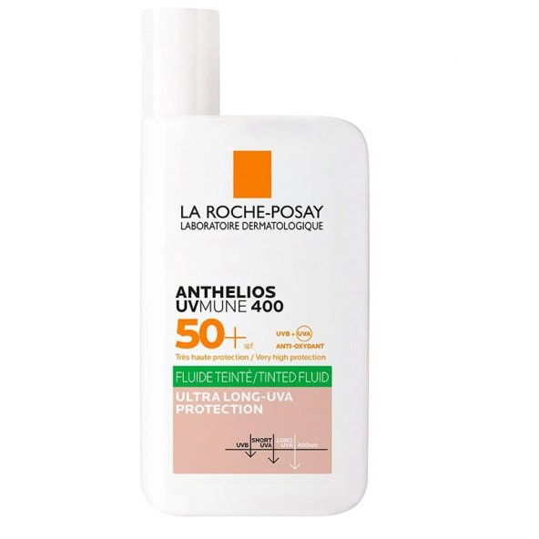 La Roche Posay Anthelios Oil Control Fluid Renkli Yüz Güneş Kremi 50 ml ürün görseli 1