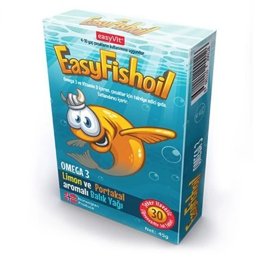 EasyVit Easy Fishoil 30 Tablet ürün görseli 1