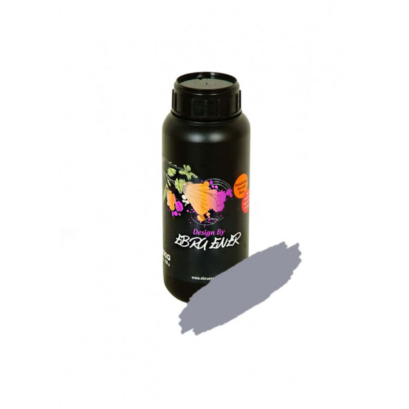 Ebru Ener Yeni Nesil Vernikli Genel Yüzey Boyası (Anka) Kurşun Gri 500 gr. ürün görseli 1