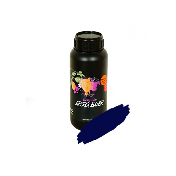 Ebru Ener Yeni Nesil Vernikli Genel Yüzey Boyası (Anka) Lacivert 500 gr. ürün görseli 1