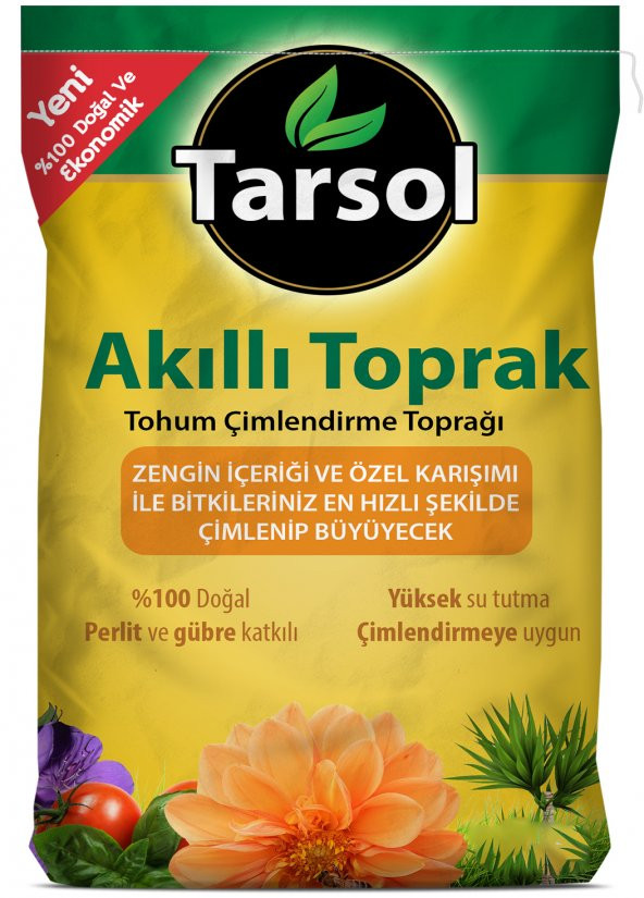 TARSOL AKILLI TORF TOPRAK 25 LT  AVANTAJ PAKETİ ürün görseli 1
