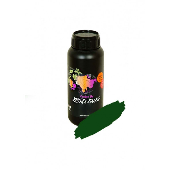 Ebru Ener Yeni Nesil Vernikli Genel Yüzey Boyası (Anka) Orman Yeşili 250 gr. ürün görseli 1