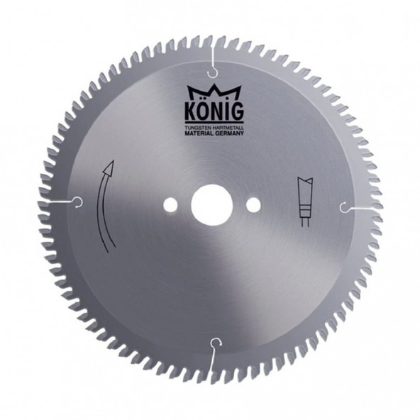 KÖNİG 150 3.0 30 Z:24 AHŞAP ELMAS DAİRE TESTERE ürün görseli 1