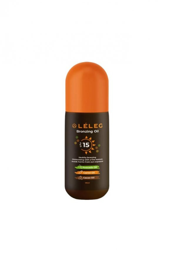 LELEG Bronzing Oil SPF15 135 ml ürün görseli 1