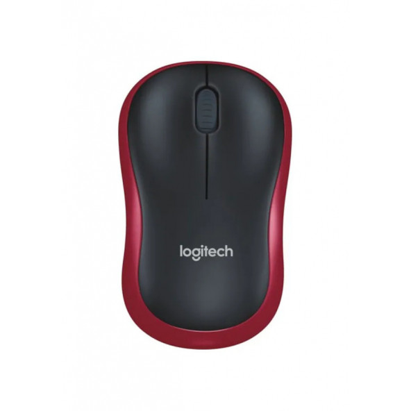 Logitech M220 Sessiz Kompakt Kablosuz Mouse - Kırmızı Siyah ürün görseli 1