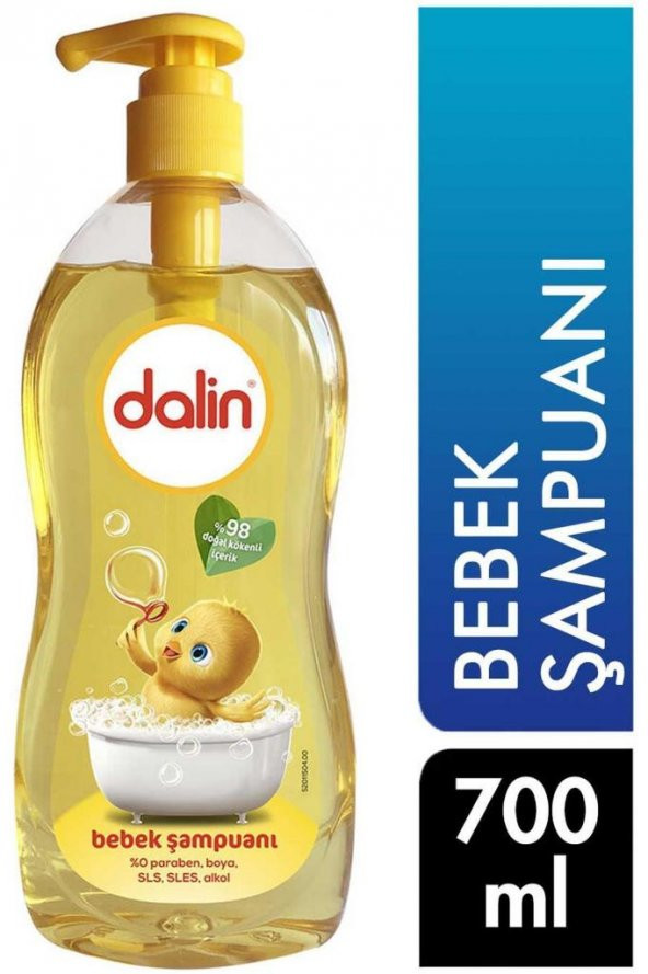 Dalin Bebek Şampuanı Klasik 700 Ml Pompalı 8690605061012 Şampuan ürün görseli 1