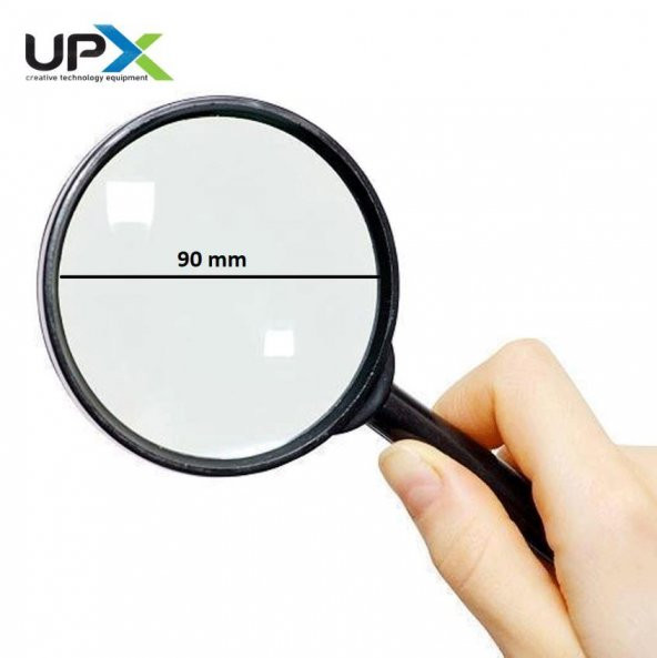 Upx 1009 El Tipi Büyüteç (5 Diopter) Lens Çapı 90 mm ürün görseli 1