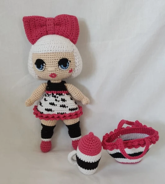 Lol Diva Amigurumi Organik Oyuncak ürün görseli 1