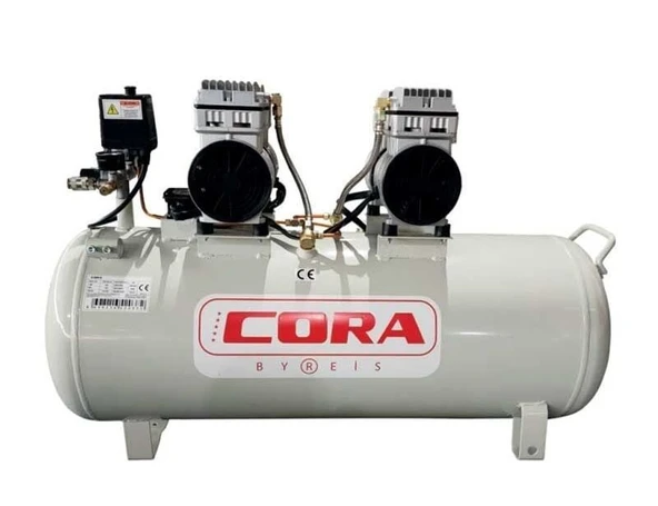 Cora EWS 100 B-S2 100L Süper Sessiz Kompresör ürün görseli 1