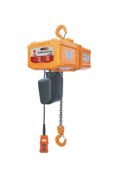 Biglift BIGVINC-1000kg 6m Elektrikli Zincirli Vinç ürün görseli 1