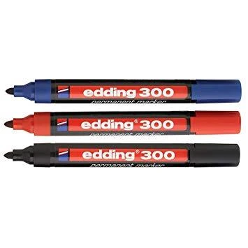 EDDING PERMANENT MARKER SIYAH (E3000) - Resim 2