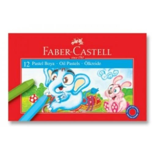 FABER REDLINE PASTEL BOYA 12 RENK (5282125312) ürün görseli 1