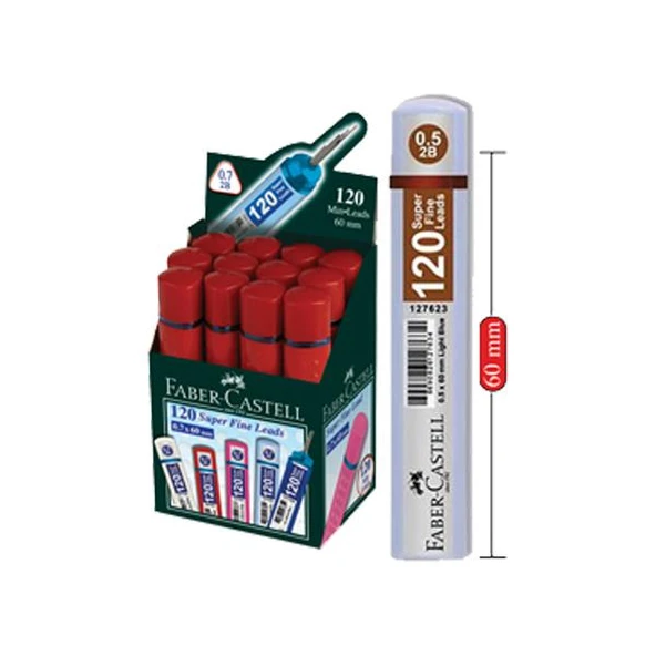 FABER CASTELL GRIP 05 MIN 2B 60MM 12LI KUTU - Resim 6