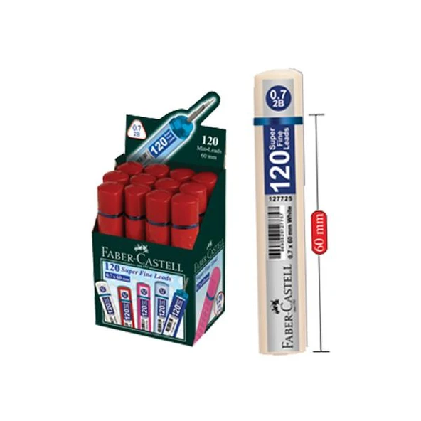 FABER CASTELL GRIP 07 MIN 2B 60MM 12LI KUTU - Resim 7