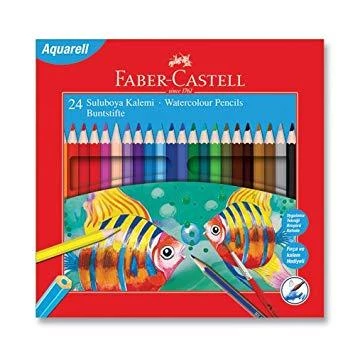 FABER KURUBOYA AQUAREL 24 RENK (5171110624) ürün görseli 1