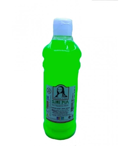 SUDOR SIVI YAPISTIRICI SLIME 500ML.FOSFORLU YESIL ürün görseli 1