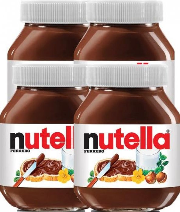 Nutella 750 gr x 4 Adet ürün görseli 1