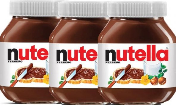 Nutella 750 gr x 3 Adet ürün görseli 1