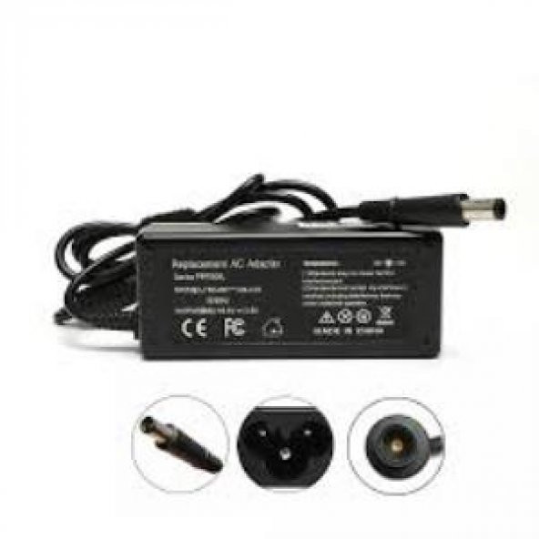 DC Adaptör - 18.5 Volt 3.5 Amper - 7.4 x 5.0 mm - HP Notebook ürün görseli 1