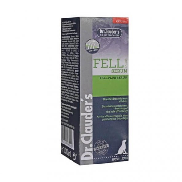 Dr.Clauders Fell Plus Serum Deri ve Tüy Sağlığı Köpek Serum Macunu 100 Gr ürün görseli 1