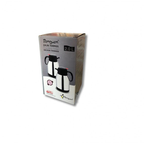 Penguen 1200P Premium 2 lt Çelik Termos ürün görseli 1