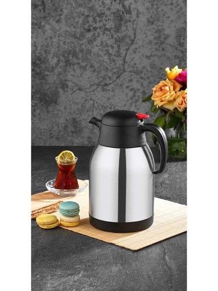 Penguen 1200P Premium 2 lt Çelik Termos - Resim 3