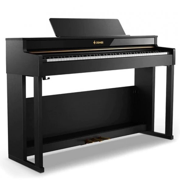 Donner DDP-400 Premium Upright Dijital Piyano (Siyah) ürün görseli 1