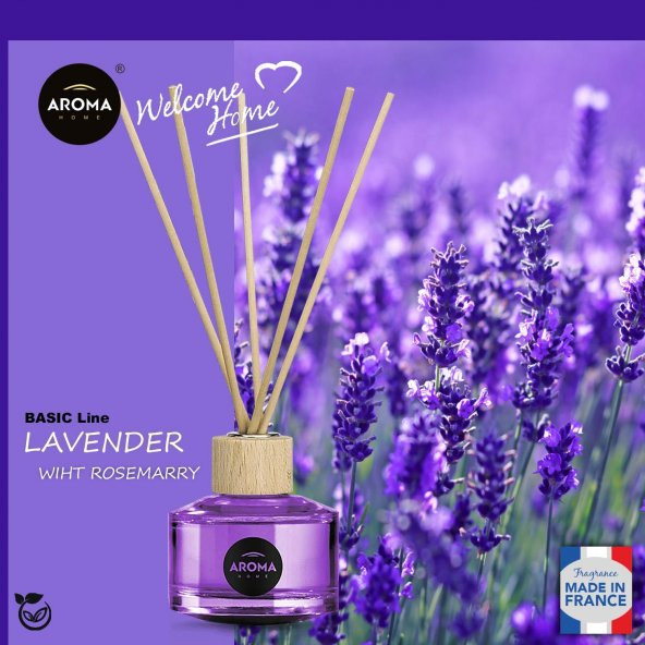 Aroma Home Basic Line Likit Koku Lavender With Rosemary 50ml. - Resim 3