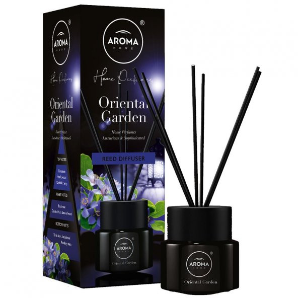 Aroma Home Black Series Likit Koku Oriental Garden  100ml. ürün görseli 1